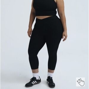 Torrid High Rise Performance Ribbed Leggings Black Size 2X